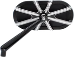 Arlen Ness 13-160 Caged Series Mirrors Left Black 10 Gauge. Fixed Price $119.95.