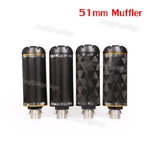 51MM Exhaust Tip Universal Motorcycle Atv Muffler Tail Pipe Carbon Fiber Slip. Fixed Price $135.02.