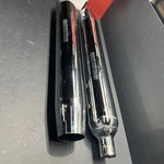 Pair Of Harley-davidson Chrome Touring Exhaust Mufflers 65539-95A 65538-95A. Fixed Price $69.99.