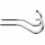 Ram's Horn High Level Exhaust Pipes Triumph Preunit Uk Made Bobber Chopper. Fixed Price $379.53.