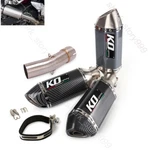 For Suzuki SV650 2003-2015 Slip On Exhaust Kit Mid Link Pipe Muffler Tips System. Fixed Price $81.61.