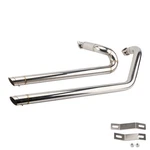 2 Into Shortshots Staggered Exhaust Pipe Systems For Kawasaki Vulcan VN900. Fixed Price $169.00.