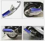 Jog Scooter Performance Muffler Exhaust Pipe 50CC 1E40QMB 1PE40QMB Blue. Fixed Price $89.95.