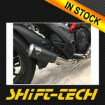 ST106-2 Ducati Diavel Slipon Exhaust Muffler System With Link Pipe & Carbon. Fixed Price $450.00.