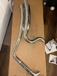 Vance And Hines Softail Super Radius 2-2 Exhaust System. Fixed Price $250.00.
