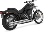 Vance & Hines Big Shots Long Chrome Exhaust Harley 86-11 Softail Flstn Fxst. Fixed Price $1209.95.