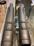 Vance And Hines Mufflers Drag Specialties # 1801-1457 V&h 46674 Touring Black. Fixed Price $350.00.