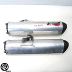 2006 2007 Kawasaki Ninja ZX10R Jardine Bolt On Dual Exhaust Pipe Muffler. Fixed Price $245.00.