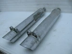 Original Harley Davidson Mufflers 65538-79B 65539-79B Shovelhead Flht Flt. Fixed Price $475.00.