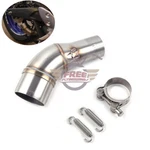 Yzf R3 Exhaust Middle Pipe Motorcycle Link Tube Slip On 51MM For Yamaha R25. Fixed Price $27.97.