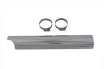 Chrome 14 Inch Lower Exhaust Heat Shield For Harley-davidson. Fixed Price $41.99.