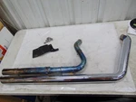 Python Staggered 2-INTO-2 Dual Exhaust 91-05 Fxd Dyna No Rear Shield. Fixed Price $97.46.