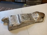 Triumph Sprint 2005-2010 Rear Subframe Exhaust Heat Shield. Fixed Price $59.99.