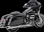 Cobra Chrome 4.5IN Power Flo Slip On Muffler Harley Ultra Classic 17-18. Fixed Price $950.26.