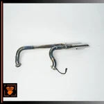 07-12 Harley XL1200L Front & Rear Exhaust Header Pipe Set Aftermarket 9K. Fixed Price $140.00.