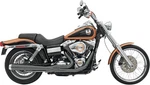 Bassani Road Rage Long Megaphone Exhaust System 4" Black Harley Davidson Dyna. Fixed Price $879.95.