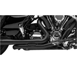Cobra Powerport Dual Bung Head Pipes - Black Motorcycle Street Bike 6255DBRB. Fixed Price $770.60.