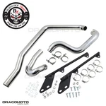 Harley Fxstdi 1450 Efi Softail Deuce 2001-2006 Header Bassani Power Curve Chr.... Fixed Price $873.73.