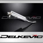 Kawasaki KLR650A 1987-2007 Slip On 14" Oval Stainless Exhaust Muffler Kit. Fixed Price $249.99.