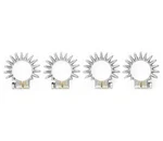 Chrome Exhaust Clamp Pipe Joint Cylinder Set Honda CB750K 1969-1976. Fixed Price $99.95.