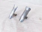 Kawasaki Ltd Belt KZ440A KZ440D Rear Left/right Muffler Cover Shields. Fixed Price $39.95.