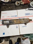 1985 Kawasaki Klt 250 Exhaust Pipe Muffler Slip On Can Silencer. Fixed Price $42.00.