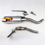 Exhaust Full System Stainless Steel Raching Honda CRF250L Rally 2020-2022. Fixed Price $329.21.