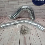 2PC Chrome Cover Heat Shield Set Ultima Big Growl Exhaust Pipes For Harley Hd. Fixed Price $40.79.