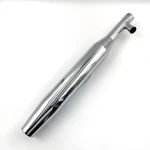 Oem Harley 65890-07 Rear Chrome Exhaust Slip On 07-09 Softail Deuce Fatboy Delux. Fixed Price $49.00.