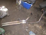 1998 Suzuki VL1500 Intruder Cobra Exhaust Muffler Pipes. Fixed Price $225.00.