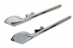 Batique Style Exhaust Tube Set Chrome For Harley Davidson By V-twin. Fixed Price $218.90.