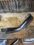 Honda Rear Exhaust Pipe Muffler Header Nice Shape. Fixed Price $109.95.