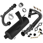 Caltric Exhaust Muffler & Pipe W/ Gasket Kit For Polaris Rzr 800 Efi 2011 2012. Fixed Price $312.00.
