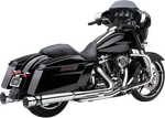 Cobra 6255DB Dual Bungs Pro Chamber Headpipe Flhx Street Glide Chrome. Fixed Price $826.84.