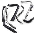 Cobra 6255DBRB Dual Bungs Pro Chamber Headpipe Flhx Street Glide Black. Fixed Price $824.14.