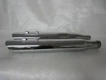 17+ Harley Davidson Touring Vance & Hines Twin Slash Round Slip-on Mufflers. Fixed Price $299.99.