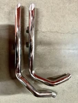 Chrome 2" Drag Pipes Exhaust For Harley Xl Sportster 2004-13. Fixed Price $83.50.