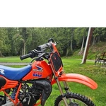 Honda 1985, 84, And Pipe/expansion Chamber Heat Shield CR60R. Fixed Price $9650.00.