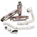 For Suzuki DRZ400 2000-25 Motorcycle Full Exhaust System Front Mid Pipe Muffler. Fixed Price $188.80.