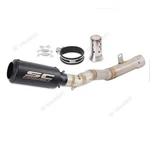 2021-2025 Ninja ZX10R For Kawasaki Black Muffler Exhaust Mid Pipe Silencer Tips. Fixed Price $179.10.