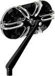 Arlen Ness Caged Series Side View Mirror Black For Harley Davidson 13-164. Fixed Price $126.44.