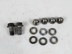 1978 Yamaha Exhaust Header Nuts Bolts. Fixed Price $11.99.