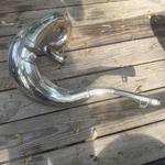 2001 Honda CR250R Fmf Fatty Chrome Exhaust Pipe Expansion Chamber. Fixed Price $150.00.