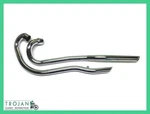 Header Pipes, For Triumph 650 TR6C 1966-70, High Left Slash Cut (pair) 70-6370/2. Fixed Price $320.64.