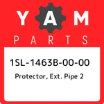 1SL-1463B-00-00 Yamaha Protector, Ext. Pipe 2 1SL1463B0000, New Genuine Oem Part. Fixed Price $29.46.