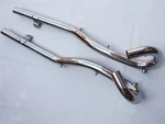 Bsa A65H 1966- High Level L/h & R/h Exhaust Pipes Uk Made. Fixed Price $281.90.