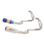For Kawasaki Ninja 300 Z250 2013-2016 Exhaust System Front Pipe Slip Muffler. Fixed Price $179.35.