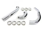 Dual Exhaust Pipe Heat Shield Set For Harley-davidson. Fixed Price $385.99.