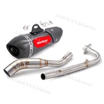 For Kawasaki Z125 Pro Exhaust System Front Header Slip Mufflers End Pipe 51MM. Fixed Price $122.40.