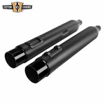 Dual Exhaust Muffler Pipe 1.75"INLET Slip-on Fits For Harley Touring 95-16 Black. Fixed Price $199.99.